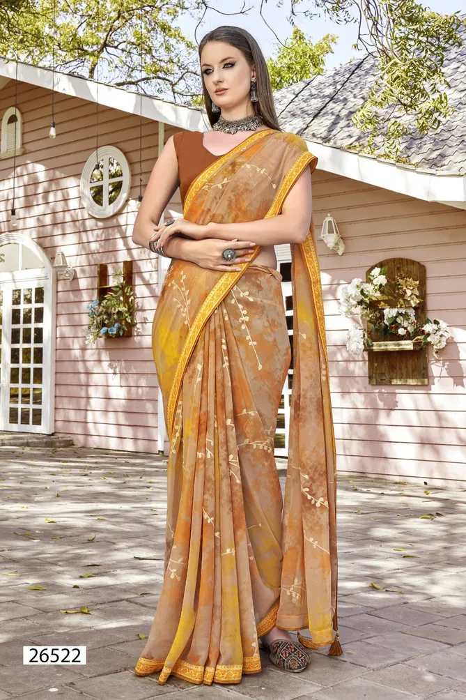 Ananta Vol 2 By Vallabhi Georgette Printed Sarees Exporters In India